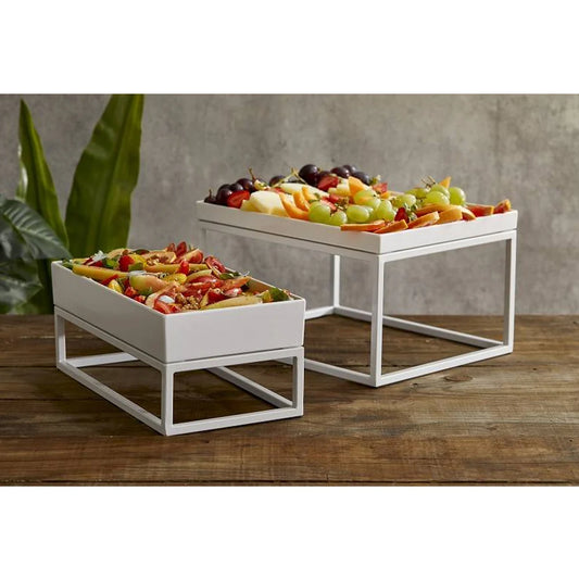 Metal buffet breakfast holder