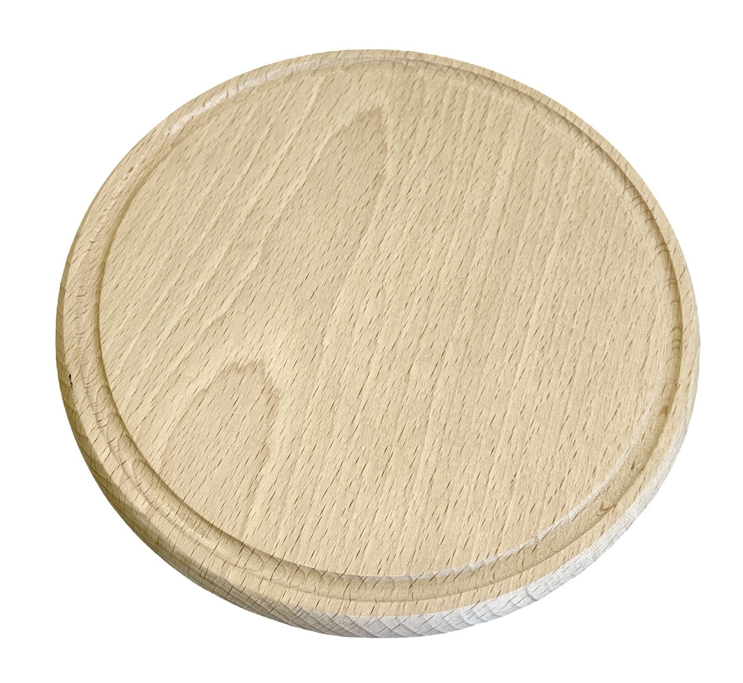 Runde Holzservierplatte 30CM