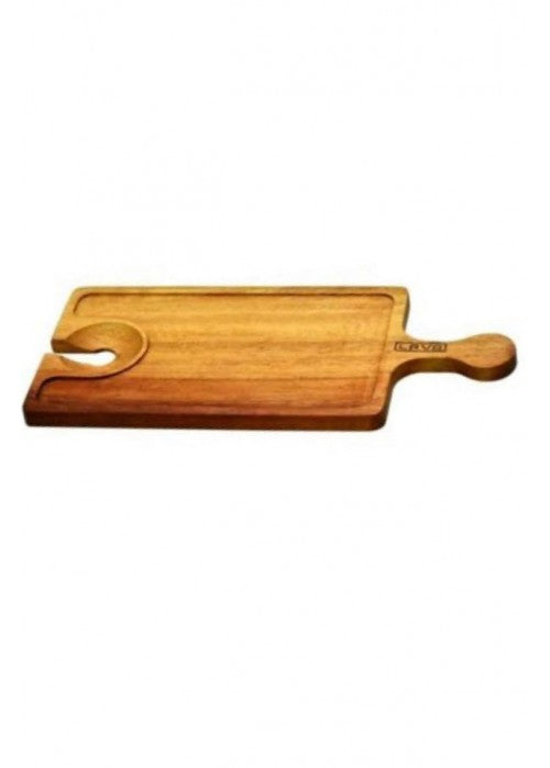 Holzservierplatte Wein 33x15cm
