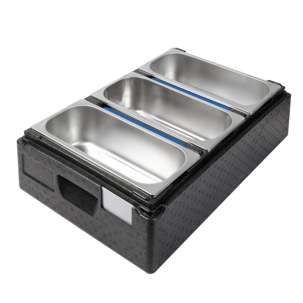 Thermobox POLYPROPYLEN für Eiscreme 360x165x150 mm 3 Fächer