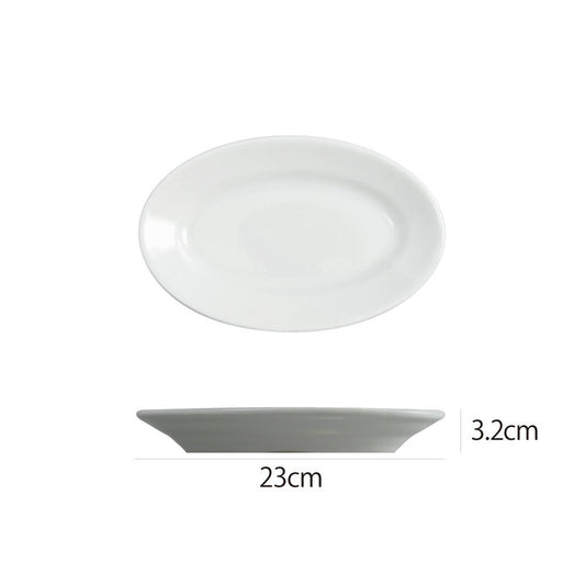 PJATANCE PORCELANI OVALE TIVOLI 23 CM