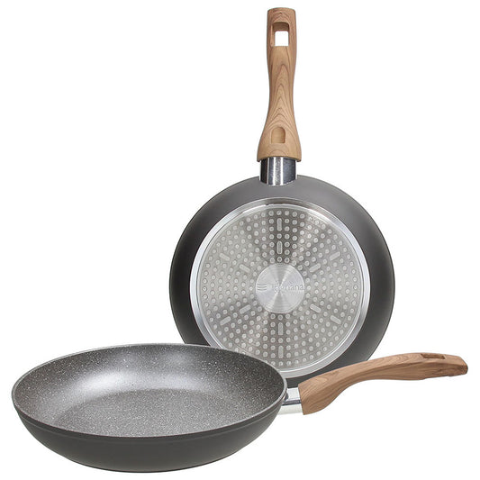 Set tiganesh x2 24&28cm