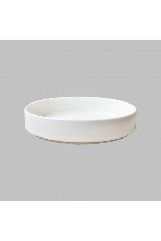 Flacher Teller Weiß   PORCELANI