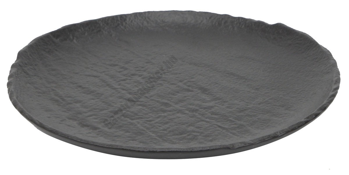 Dessertplatte Vulcania schwarz 21cm PORZELLAN