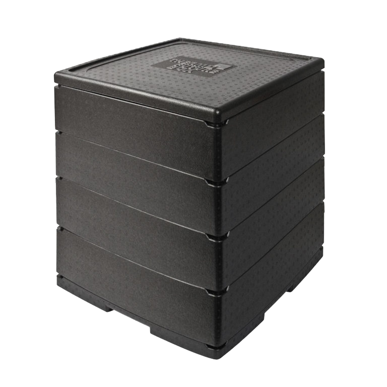 Thermobox POLYPROPYLEN MIT 4-FÄCHERN 53x53x56Cm 35Lt
