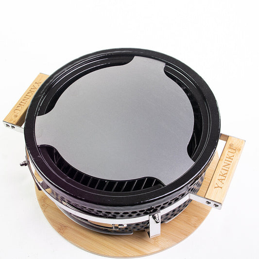 Piaster katrore metalike per grill