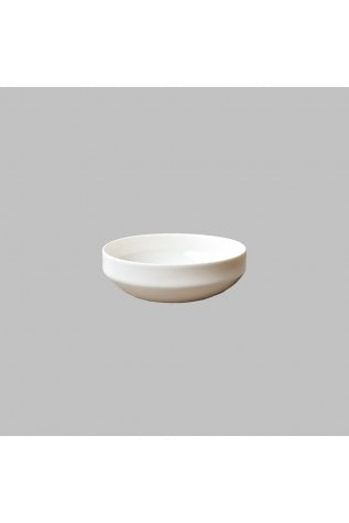 Tiefer weißer Teller 8 cm   PORCELANI