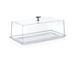 KONTENITOR PER USHQIME TRANSPARENT  32.5x17.5x11.5cm